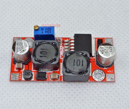 DC-DC Converter 3-35V BOOST-BUCK 1.25-30V Adjustable 18W Natural Cooling x1