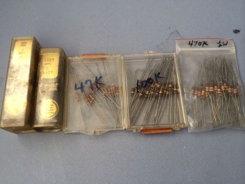 VINTAGE CARBON COMPOSITION RESISTORS NOS