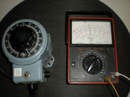 Superior Electric Type 3PN116B Powerstat - 120V In - 0-140V Out - Tests OK