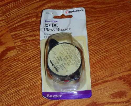 RadioShack ~ Two - Tone ~ 12VDC Piezo Buzzer #273-0070A