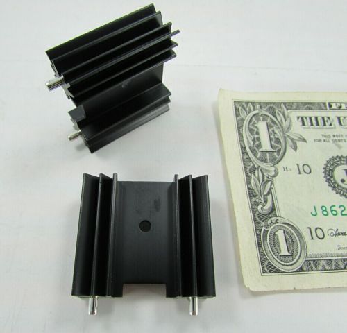 6 Tiger Vertical Aluminum Alloy Heatsinks 1.367&#034; x .497&#034; x 1.256&#034; Transistor New