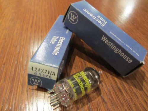 Westinghouse tube lamp pre Amp 12AX7WA E83CC Made in Holland NOS in original box