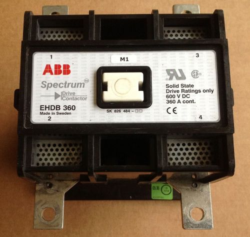 ABB EHDB-360 SK-826-484 600V 360A Contactor