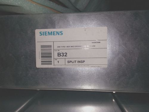 NEW SIEMENS B32 ENCLOSURE BOX