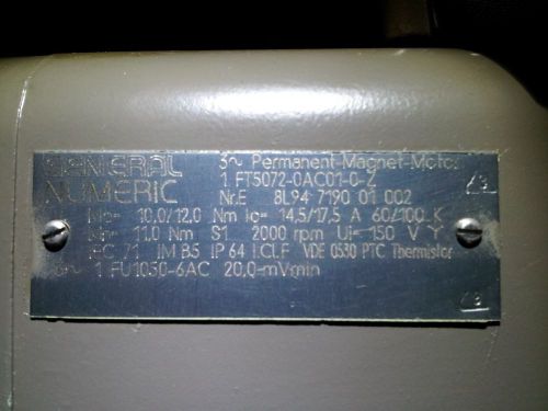 SIEMENS GENERAL NUMERIC 1 FT5072-0AC01-0-Z