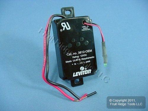 Leviton equipment cabinet surge protector 12vdc 3812-oem for sale