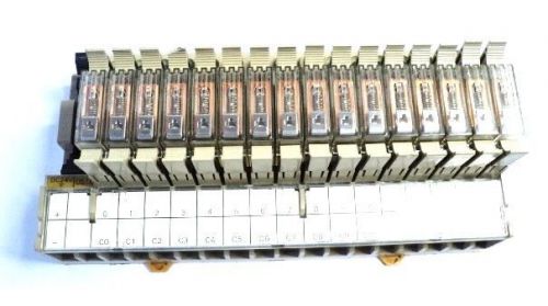 OMRON G7TC-OC16 DC OUTPUT TERMINAL RELAYS MODULE 16-POINTS 24VDC -surplus