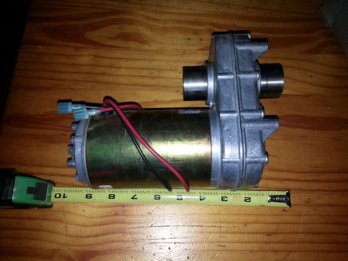 Klauber  slide out  gear motor 1/6 hp 17rpm 12 volt 24.0 amp for sale