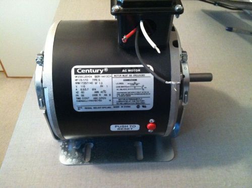 Century AC motor 1/3 - 1/10 HP See below