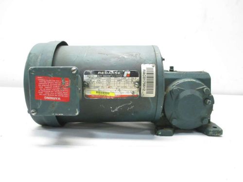 RELIANCE P56H3884M 56WG12A 1/2HP 230/460V-AC GEAR 18:1 97RPM MOTOR D428914