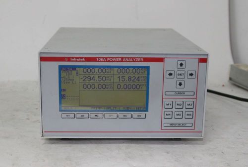 Infratek 106A Power Analyzer