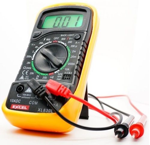 Digital multimeter ammeter ohmmeter voltmeter volt ac dc tester meter for sale