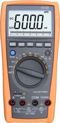 VC99 3 6/7 Auto range digital multimeter w/ Analog Bar