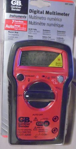 Gb-Gardner Bender Auto Digital Multimeter GDT-3200