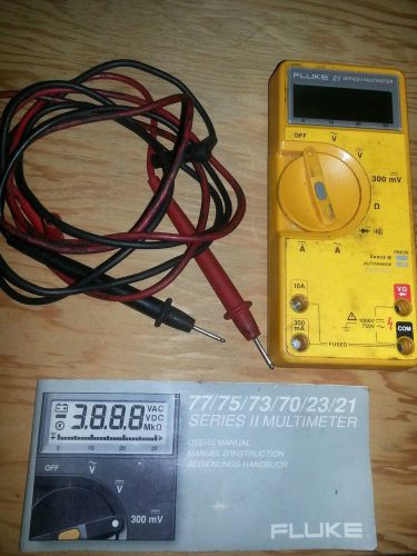 FLUKE 21 MULTIMETER