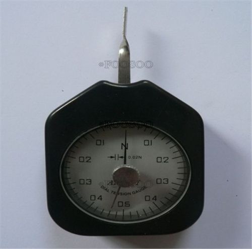 GAUGE POINTER FORCE PULL PUSH DUAL TENSION DIAL 0.5 N METER