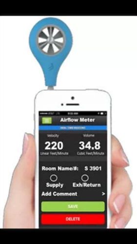 ABM-100 Airflow Balancing Iphone Android Anemometer