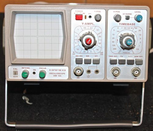 HAMEG HM-103 OSCILLOSCOPE TESTED/FULLY WORKING/CLEAN!