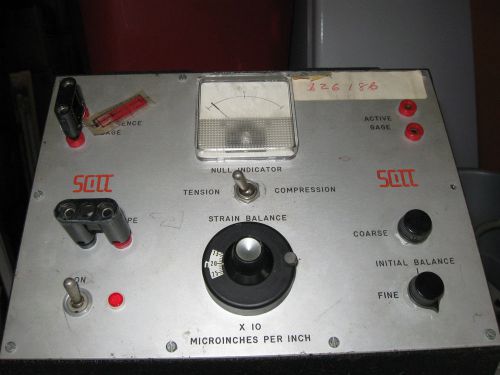 VINTAGE METER, MODEL 9083, SCOTT ENGINEERING