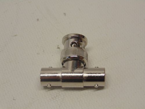 BNC Tee Adapter Plug Jack Coaxial Splitter (R1-5-17)