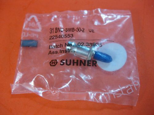 HUBER + SUHNER 22540553 -- 31_BNC-SMB-50-2/1--_UE (New)