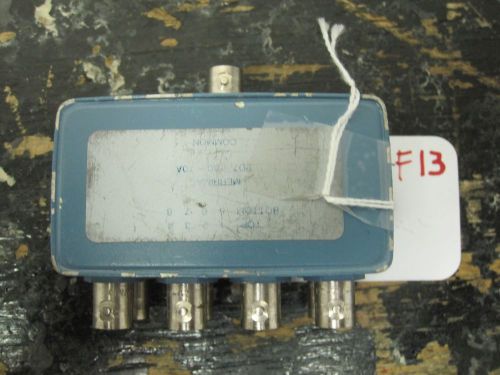 Merrimac 8-Port IF Splitter-Combiner, BNC, PN # PD7-80-70A