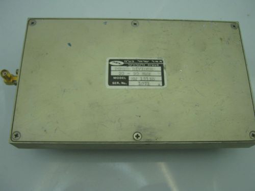 AEL MIL SPEC 8 way RF Power Divider 20-90 MHz  SMA 11dB insertion loss  MW 12130