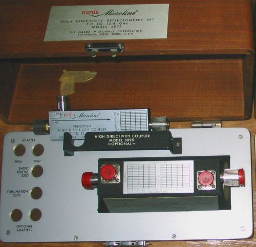 NARDA Microline high directivity reflectometer ham radio microwave 7-12.4ZGHz