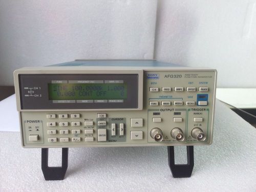 Tektronix/Sony AFG320 2ch Arbitrary Waveform Generator W/ Manual