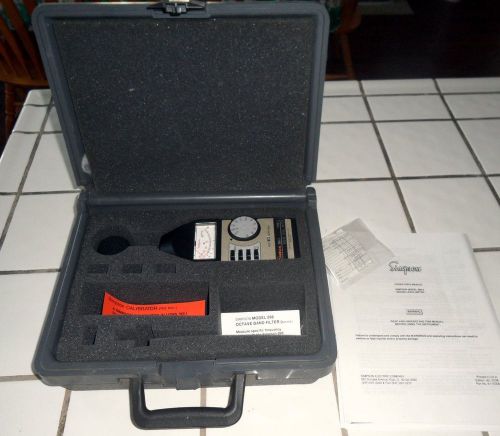 SIMPSON MODEL 886-2 SOUND LEVEL METER IN BOX - LOOKS UNUSED