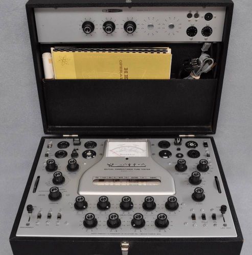 HEATHKIT TT-1 TUBE TESTER with TT-1A ADAPTER