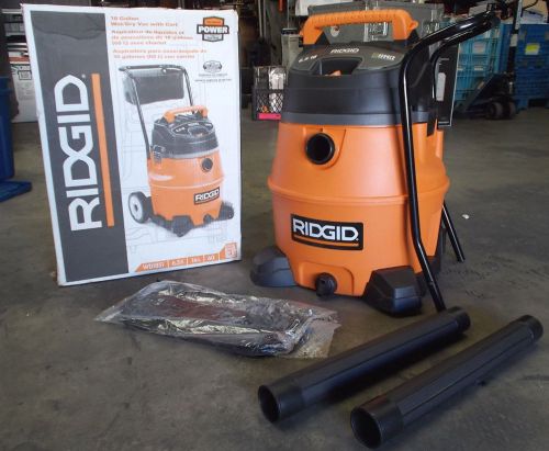 Ridgid WD1851 16 Gallon 6.5 HP Dry / Wet Vac with Cart