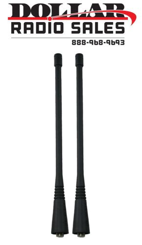 2 whip uhf 403-520mhz antenna for motorola ht750 gp300 ct250 pr400 ct420 radios for sale