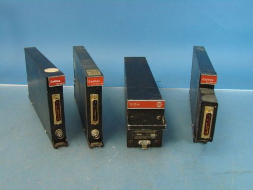 Lot-4 Radio Transmitters Collins Glideslope Marker Beacon Receiver Stec VTG