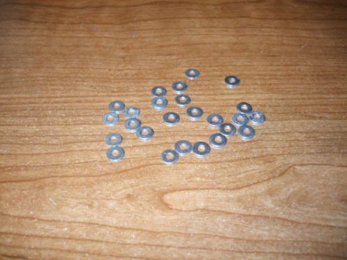 25 -  # 6 plated steel washers. for sale