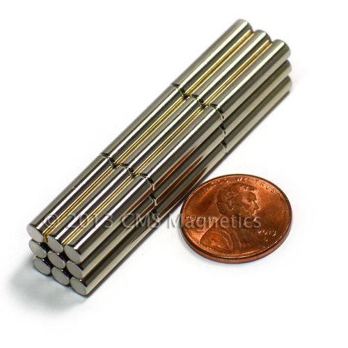 Neodymium Disk Magnets N52 5/32&#034; x 3/4&#034; NdFeB Rare Earth Magnets Lot 100