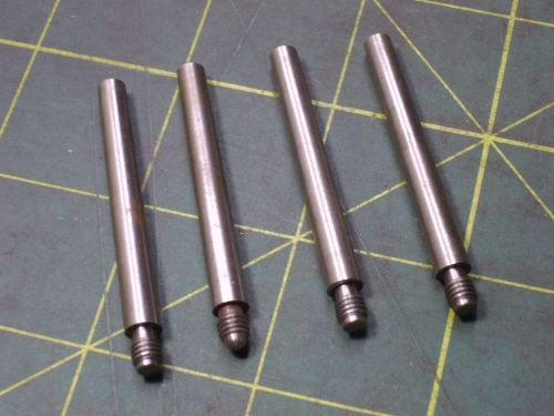 THREADED TAPER DOWEL PINS #3 X 1 3/4&#034; LARGE END DIA 0.217 10-32 THRDS QTY4#52224