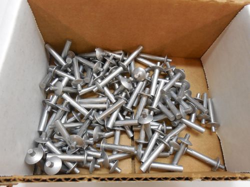 Aluminm Drive Rivet 3/16&#034; x 1&#034; long stainless pin 100 ct.