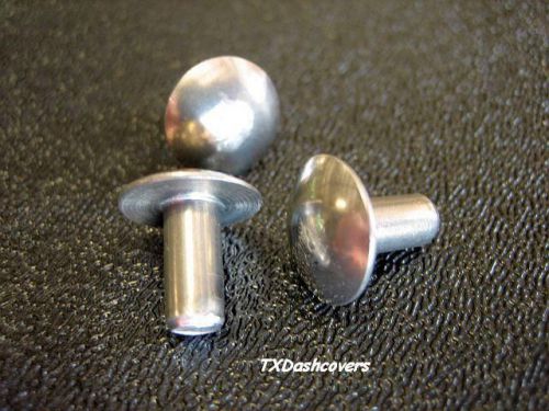 Brazier Head 3/16&#034; Aluminum Rivets (100) 3/8&#034; Long