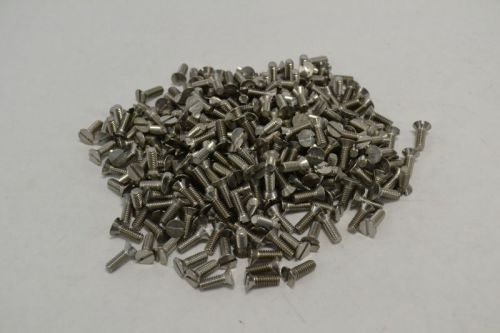 Lot 300 new stainless flat head machine screw standard 7/32 - 12 x 5/8 b248244 for sale