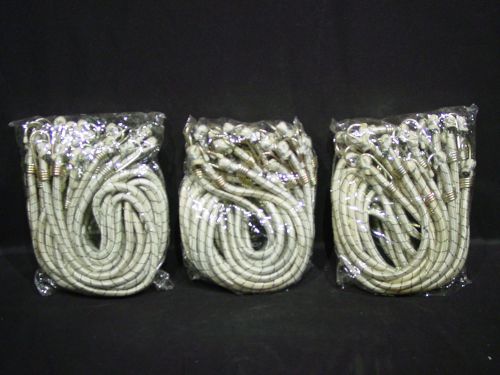 36 bungee shock cords 42&#034; long steel hooks truck trailer tarp bungy tie downs for sale