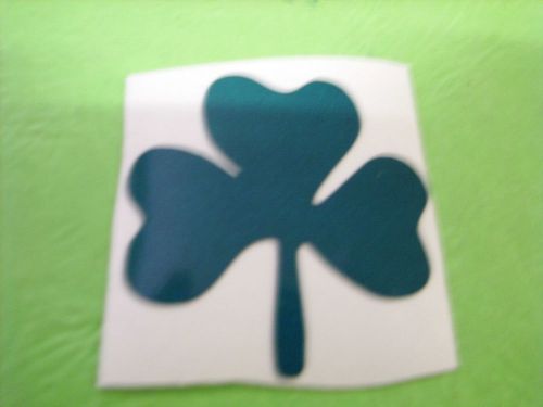 SHAMROCK GREEN  2 INCHES REFLECTIVE  DECAL STICKER