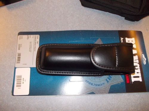 Bianchi AccuMold Elite Duty Belt OC/Mace Spray Holder Plain Black LG Model# 7907