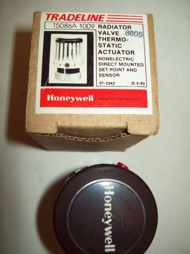 4 HONEYWELL TRADELINE T5086A 1009 RADIATOR VALVES THERMOSTATIC ACTUATOR NIB