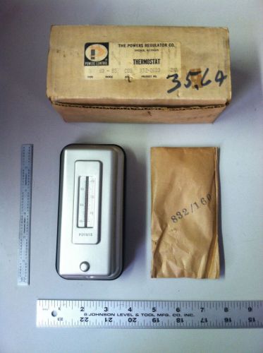 Powers thermostat type d single temp product # 832-0120  nos j2214 for sale