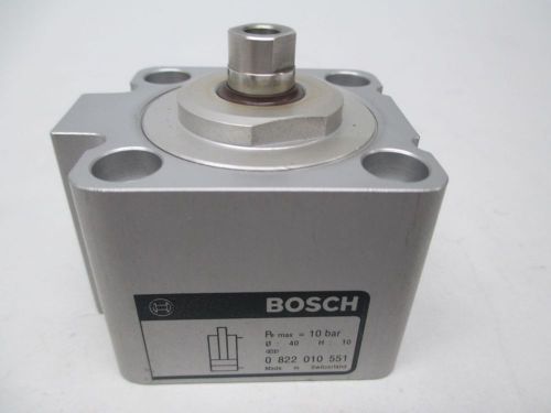 NEW BOSCH 0822010551 10MM STROKE 40MM BORE PNEUMATIC CYLINDER D273872