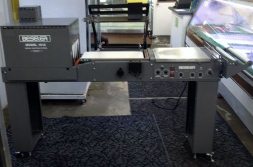 Beseler 1812 mtb-ii shrink wrap l bar sealer &amp; tunnel combo excellent condition for sale