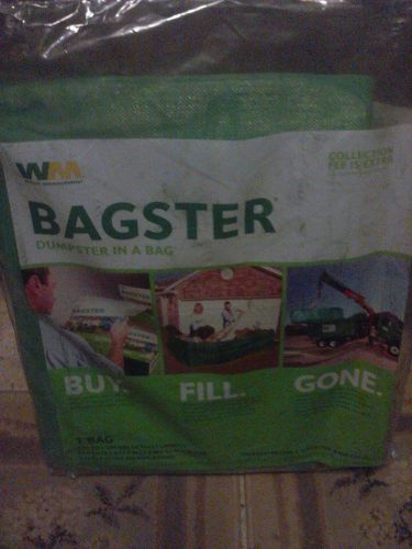 WM Waste Management Bagster  Dumpster in a Bag 3CUYD 606 Gal, 3300 Lbs New