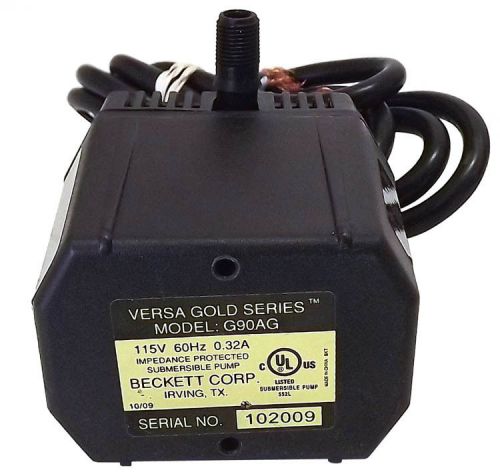 Beckett G90AG Submersible Fountain Pump 90 GPH 4.3&#039; Height / Avail QTY