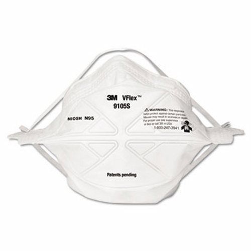 3m vflex particulate respirator n95, small, 50 box (mmm9105s) for sale